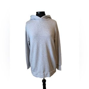 Aerie Offline Oversized Gray Hooded Sweatshirt